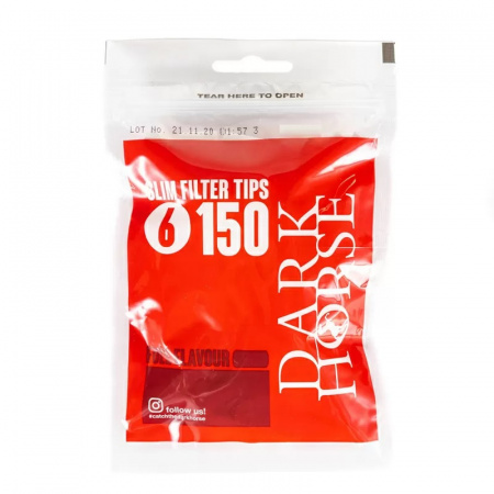 Фильтры для самокруток DarkHorse Slim 150*10