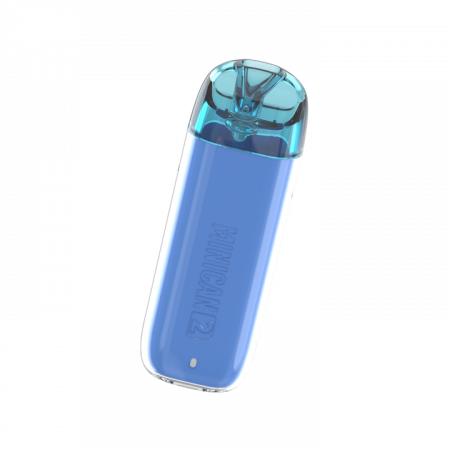 POD-система Brusko Minican 2 Gloss Edition (Sky Blue (Синий), 400 mAh, 11 W, 3 мл, Датчик затяжки)