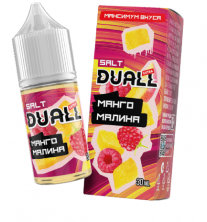 Жидкость Duall Extra salt 30ml LIGHT 20mg (Манго малина, Light)