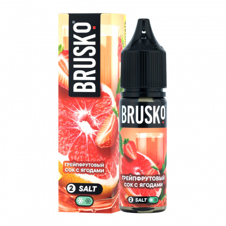 Жидкость Brusko Chubby salt 35ml 20mg (№2) (Грейпфрутовый сок с ягодами, Light)