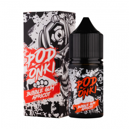 Жидкость Podonki V1 30ml 20mg Hard (Bubble Gum Apricot (Абрикосовый бабл гам), Hard)