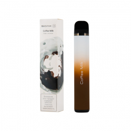 SOAK X 2200тяг (Кофе с молоком, 2200 тяг)