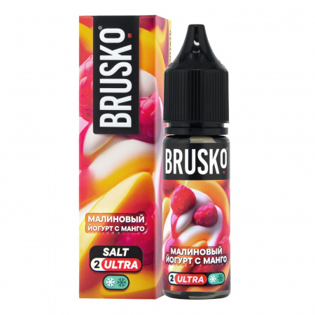 Жидкость Brusko Chubby salt 35ml 20mg (№5) 2ultra (Малиновый йогурт с манго, Hard)