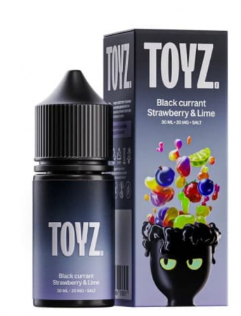 Жидкость Toyz 30ml 20mg Strong (Black currant, Strawberry & Lime, Hard)