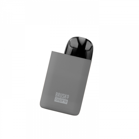 POD-система Brusko Minican Plus (Серый (Gray), 850 mAh, 11 W, 3 мл, Датчик затяжки)
