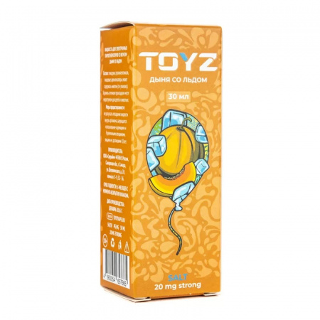 Жидкость Toyz 30ml 20mg Strong (Melon Ice (Дыня со льдом), Hard)