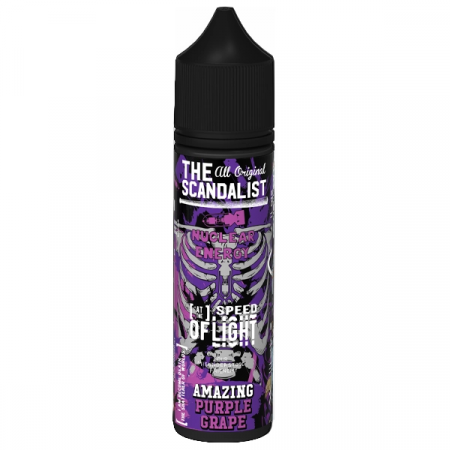 Жидкость The Scandalist 58ml 0mg (Speed of light (Восхитительный фиолетовый виноград))