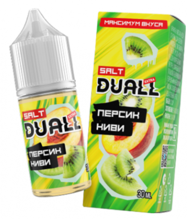 Жидкость Duall Extra salt 30ml HARD 50mg (Персик киви, Hard)