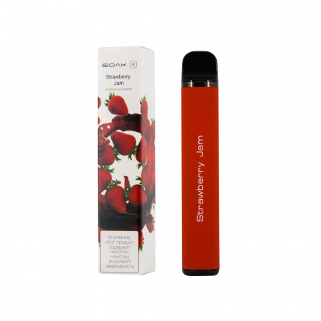 SOAK X 2200тяг (Клубничный джем, 2200 тяг)