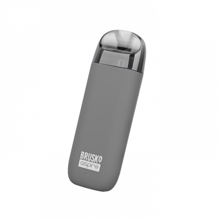 POD-система Brusko Minican 2 (Серый (Grey), 400 mAh, 11 W, 3 мл, Датчик затяжки)