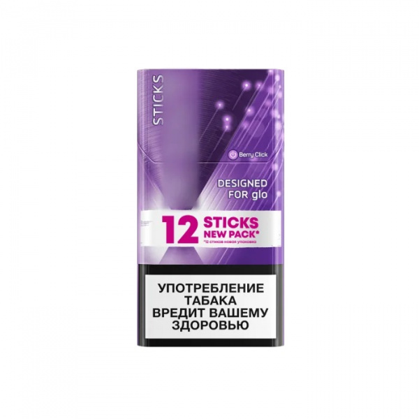 Стики Kent Sticks for glo 12шт (Berry Click) Стики Kent Sticks for glo 12шт (Berry Click)