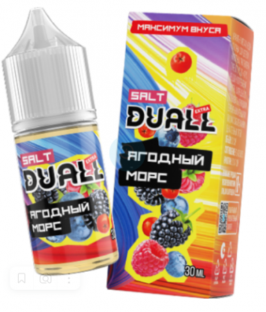 Жидкость Duall Extra salt 30ml LIGHT 20mg (Ягодный морс, Light)